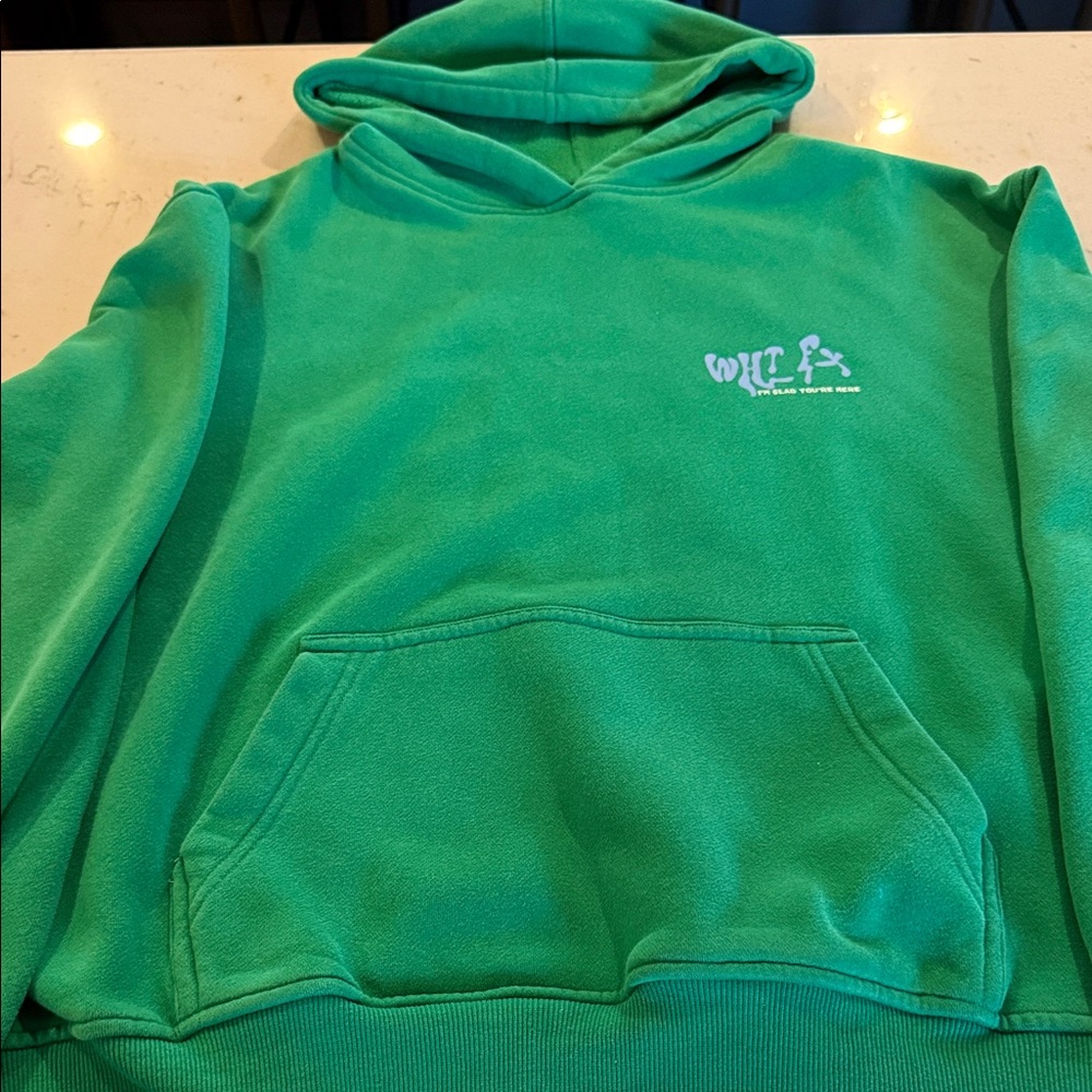 White Fox Boutique Vibrant Green Hoodie